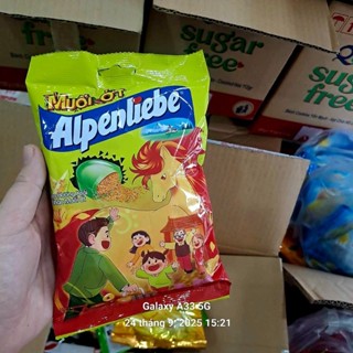  Sỉ 10 Gói Kẹo Alpenliebe Vị Xoài Nhân Muối Ớt Chua Ngọt 87g 