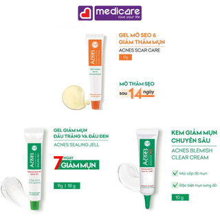  Gel ACNES giúp mờ sẹo giảm thâm mụn 