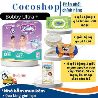 TÃ QUẦN BOBBY ULTRA  GÓI LỚN SIÊU TIẾT KIỆM M96 / L88/ XL76/ XXLĂN