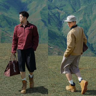 Áo khoác kaki nam IMPERFECT 003 Jacket  Áo khoác Heavy Canvas Jacket định lượng 420gsm đứng form