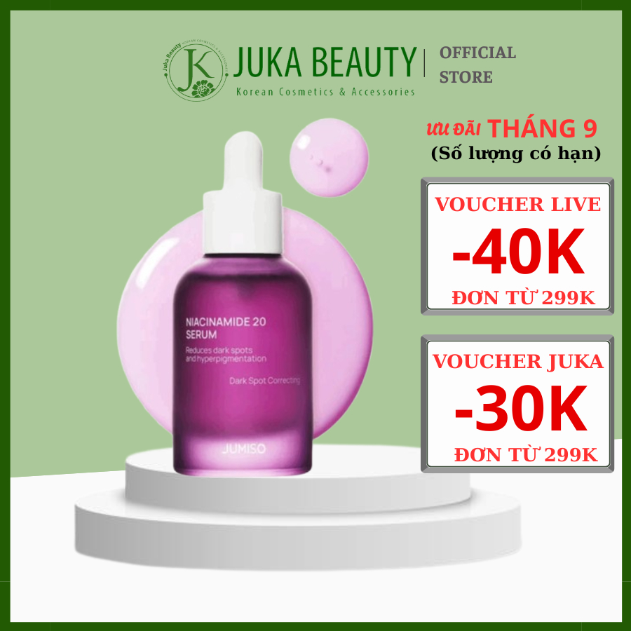 Tinh chất dưỡng sáng mờ thâm Jumiso Niacinamide 20 Serum 40ml