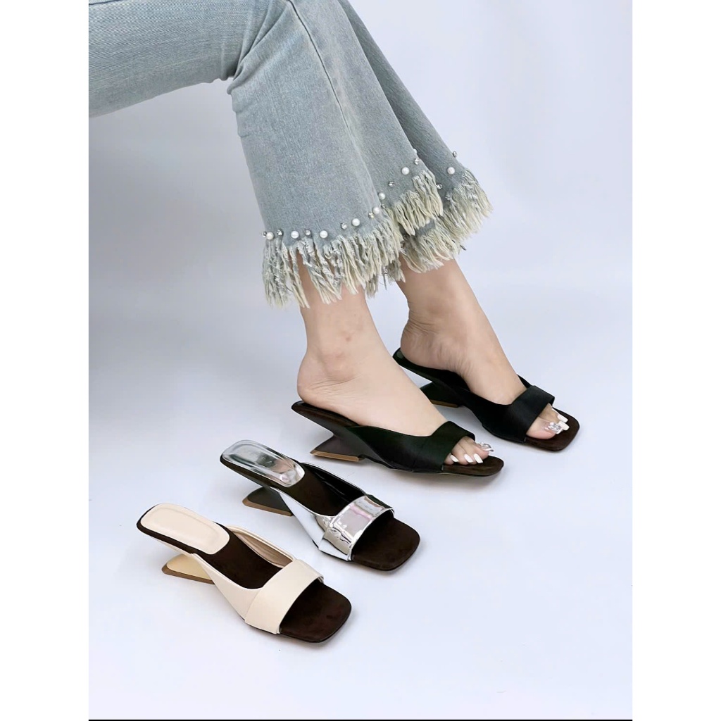 GIÀY CAO GÓT ĐẾ XUỒNG YUME ( G45- 6CM ) XIN XẮN HOT HIT