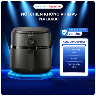  Nồi chiên không dầu thế hệ mới Philips NA130 00 đồ gia dụng thông minh 6,2L tiết kiệm điện năng 