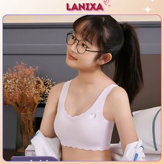 Áo lá bé gái su đúc không gọng đệm mút mỏng - Áo lót nữ học sinh thoáng mát, áo bra thể thao A741