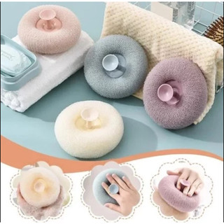  Bông Tắm Xơ Mướp 3D Giúp Tạo Bọt Có Giác Hút Giúp Tẩy Tế Bào Chết Và Mát Xa Cơ Thể Khi Tắm 