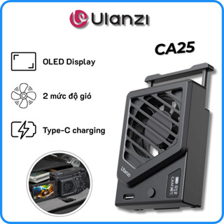 ULANZI CA25 (PHIÊN BẢN MỚI) - Quạt Tản Nhiệt Làm Mát Cho Máy Ảnh SONY / CANON / FUJIFILM / NIKON (C072GBB1)