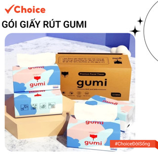 [Choice] 1 Gói Giấy Rút Gumi GM07 Bản To 5 Lớp Tiện Lợi, Dai, Mềm Mịn