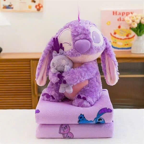 Bộ chăn gối văn phòng đa năng Chăn thú Stick Game Chăn mẫu mã đa dạng Dễ thương