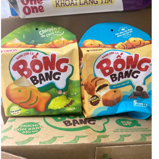  Bánh Con Cá Bống Bang Vị Mochi Socola Cốm Xanh Đậu Đỏ Orion 