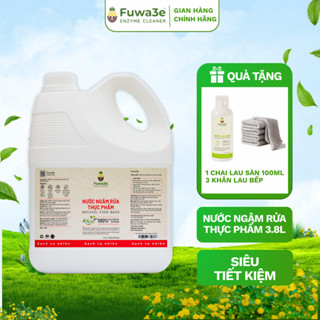  Nước Ngâm Rửa Thực Phẩm Sinh Học Hữu Cơ Fuwa3e – Làm Sạch Loại Bỏ Hợp Chất Hóa Học – Can 3.8L 