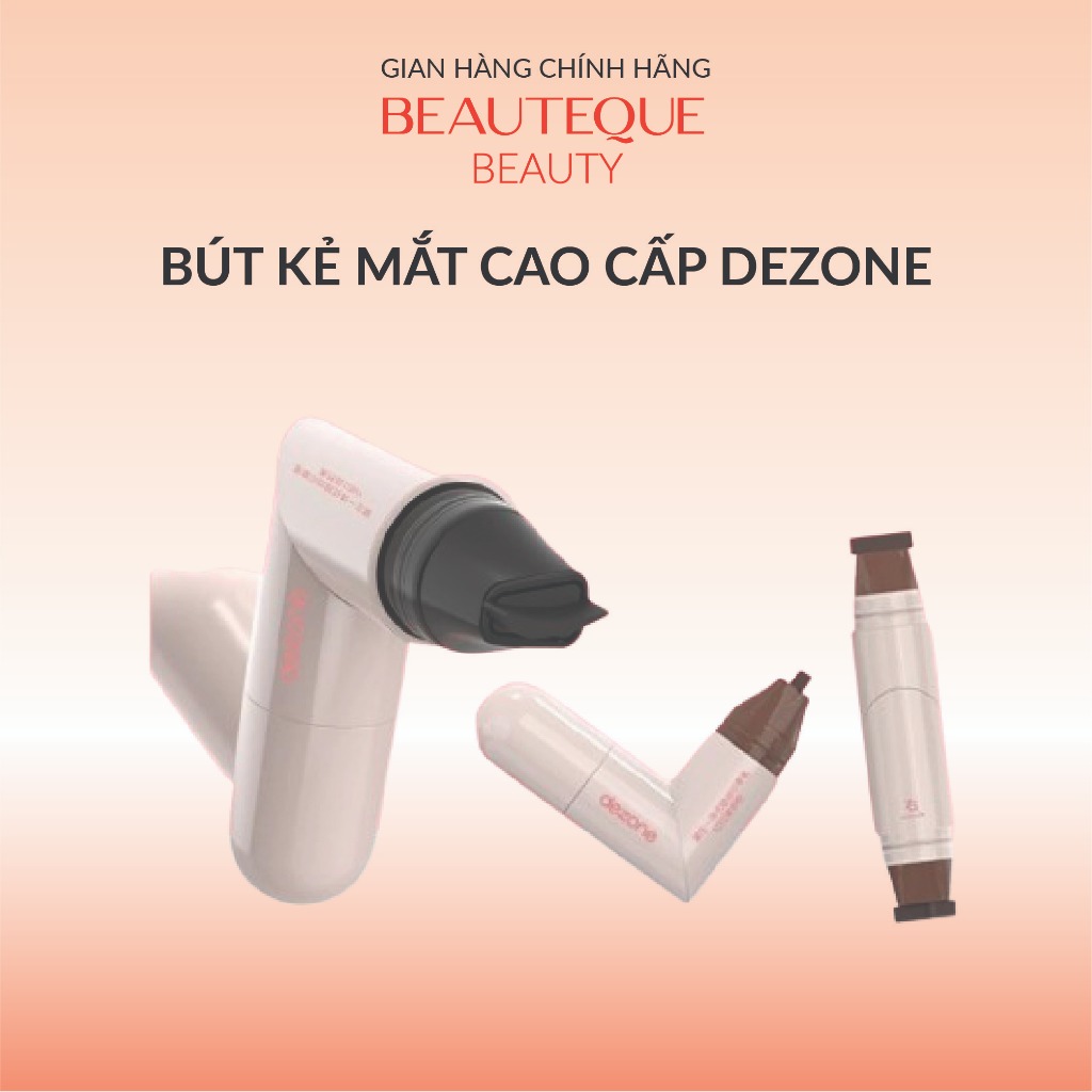 Con dấu kẻ mắt trái tim DEZONE mới nhất 2025 - In eyeliner một lần chạm, mực in sắc nét lâu trôi