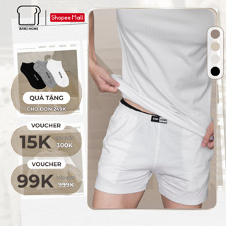 Quần đùi nam BAMIHOME, quần short, quần ngủ nam chất thun cotton thoáng mát, form Slim Fit QT4C01