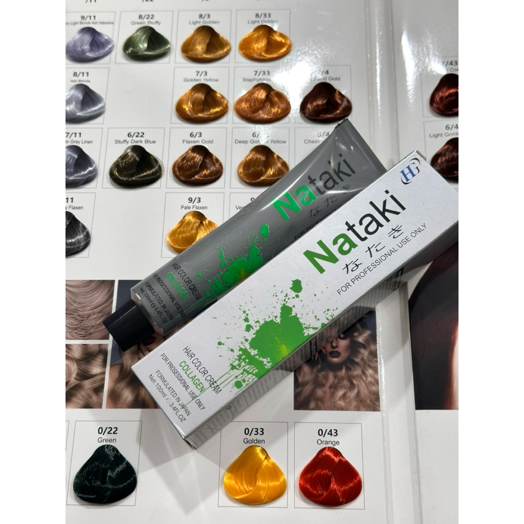 Màu nhuộm tóc NATaKi 100ml( 50t tặng bảng màu) giá tốt từ 4 sản phẩm