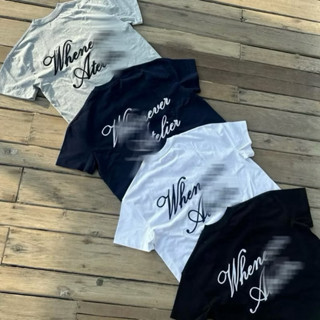 Áo thun boxy ATELIER SS25 LOGO THÊU vải dày dặn, hình thêu siêu nét, cotton xịn xò, giặt không bị xù lông