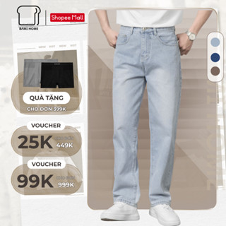 Quần jean nam MAGIC BAMI HOME, quần baggy jean ống suông, tôn dáng, dễ phối đồ QJ07