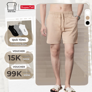 Quần short nam ROGUE BAMIHOME BM, chất vải nỉ chân cua co giãn, thấm hút tốt, form trên gối QN28