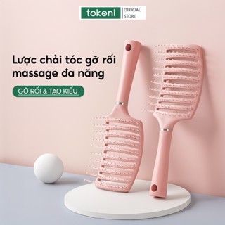 Lược Chải Tóc Gỡ Rối Massage Da Đầu Đa Năng JYoohome Lược Bán Nguyệt Tạo Kiểu Tóc Tiện Lợi 