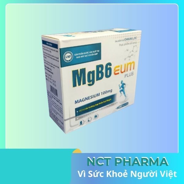Magne-B6 EUM – Bổ Sung Magie & Vitamin B6, Giúp Bé Ăn Ngon Ngủ Sâu, Hỗ Trợ Xương Răng Chắc Khỏe - hộ