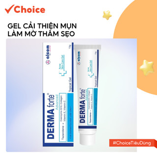   Choice  Gel cải thiện mụn làm mờ thâm sẹo Derma Forte Advanced FM1-2134-7 15g tuýp 