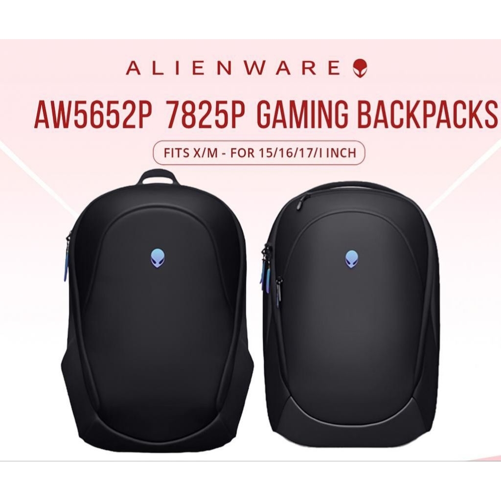 Balo Laptop Alienware AW5625P 21L / AW7825P 27L – Balo chống nước cho game thủ, du lịch, đi học