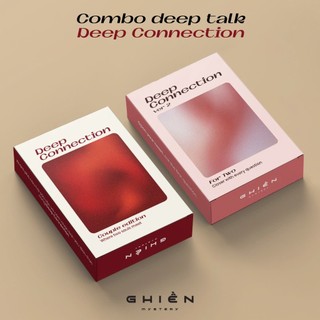  Combo bộ bài tình yêu "Deep Connection 1-2"- Bộ đôi hoàn hảo kết nối cảm xúc và khám phá sâu sắc 