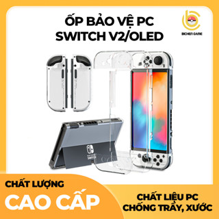  Ốp bảo vệ PC trong suốt chuyên dụng cho máy Nintendo Switch V1-V2   OLED 