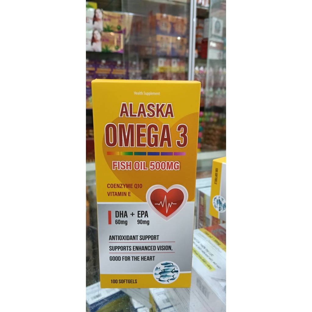 Viên Uống ALASKA OMEGA 3 lọ 100 viên
