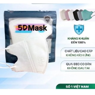  Combo 200 chiếc Khẩu Trang 5D Thái CAREON đủ màu 