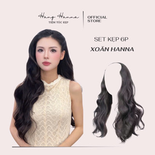 Premium - Tóc kẹp 6 phím HANNA