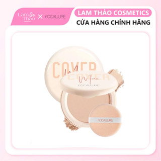  Phấn Nền Lỳ Dạng Nén Focallure Covermax Two Way Cake Pressed Powder 