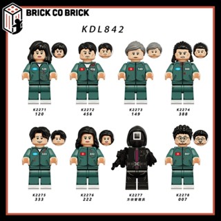 Combo Tổng Hợp Mô hình nhân vật Trò Chơi Con Mực Squid Game Mô hình Sáng Tạo Trò Chơi Con Mực Nhân vật nhỏ KDL808