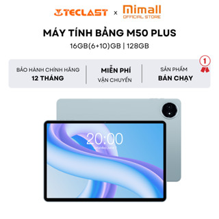 [BÁN CHẠY] Máy Tính Bảng Teclast M50 Plus Tablet 6GB/128GB | Màn hình 10.1inch | Chip MediaTek G85 |7000mAh