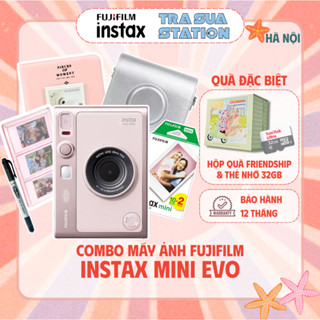 Fujifilm Instax Mini Evo - Máy chụp ảnh lấy ngay kết hợp in ảnh bằng điện thoại