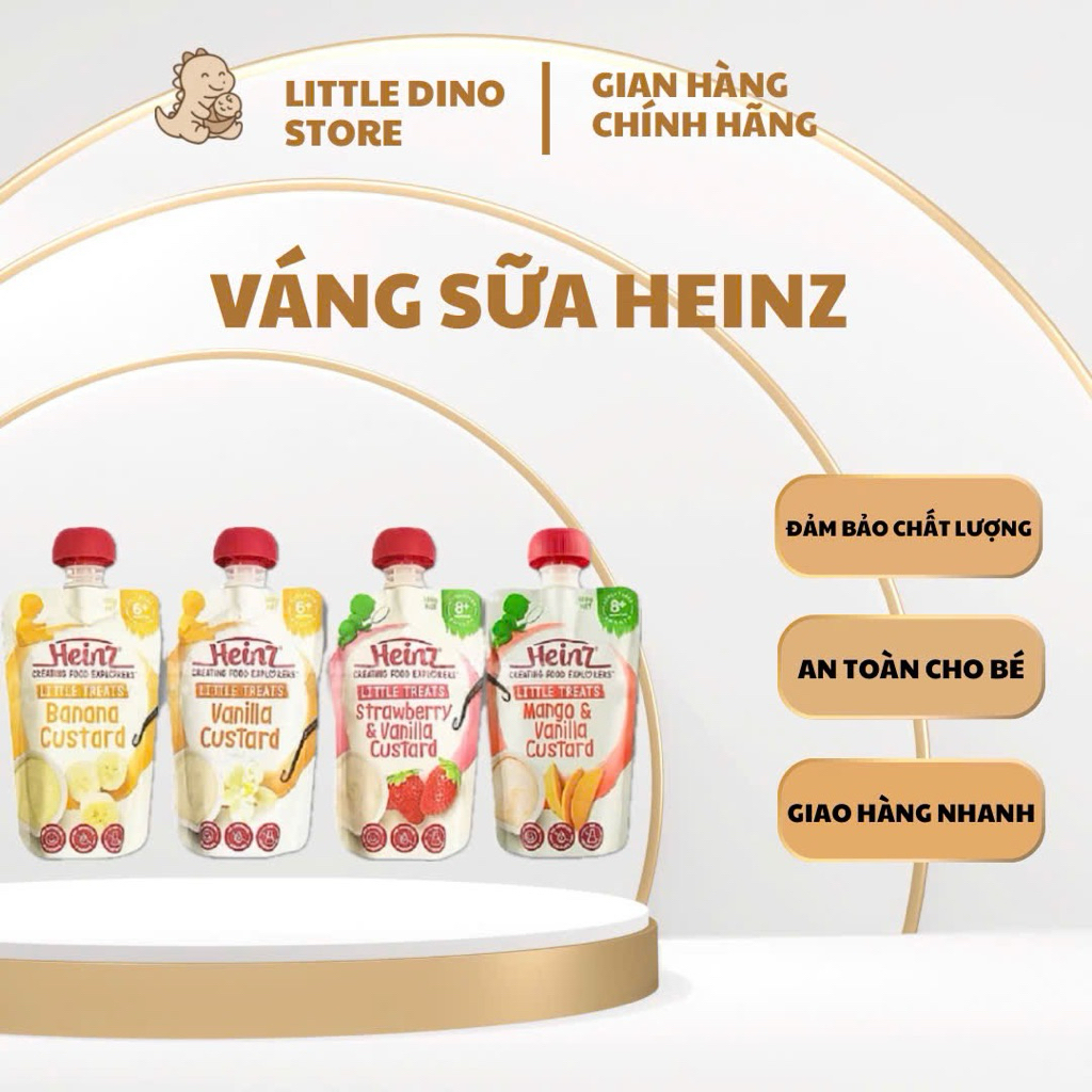[Dino Store ] Váng sữa Heinz Úc – Hàng nhập khẩu - Bổ sung năng lượng - Giúp bé tăng cân, cao