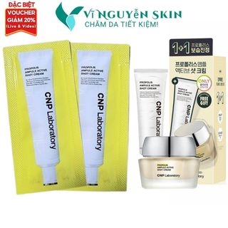  Gói Kem Dưỡng Keo Ong CNP Laboratory Propolis Ampule Active Shot Cream Dịu Da 1ml 