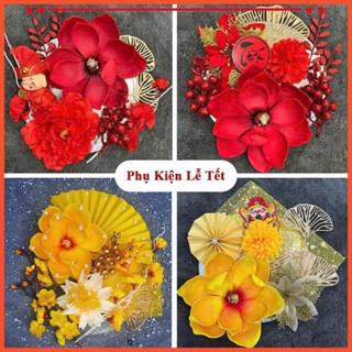  Phụ kiện làm tháp bánh tháp nước ngọt đồ phụ kiện trang trí lễ Tết TRƯNG BÀN THỜ GIA TIÊN THỜ THẦN TÀI 