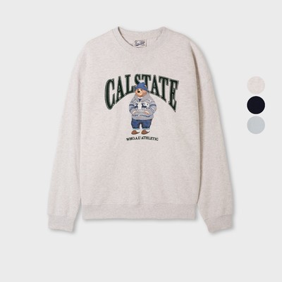 Áo Sweater WHO.A.U Winter Steve Photo Sweatshirt(Brushed)_WHMWF4T21U