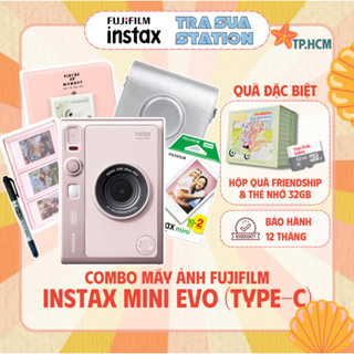 Fujifilm Instax Mini Evo - Máy chụp ảnh lấy ngay kết hợp in ảnh bằng điện thoại - BH 1 năm