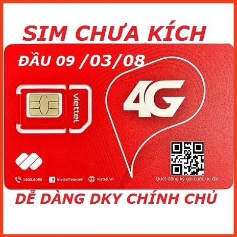 SIM 4G VINA MOBI VIETTEL 10 SỐ