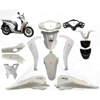 dàn áo sh việt nam 125 150 2017 2018 2019 màu trắng ( bán lẻ từng món )
