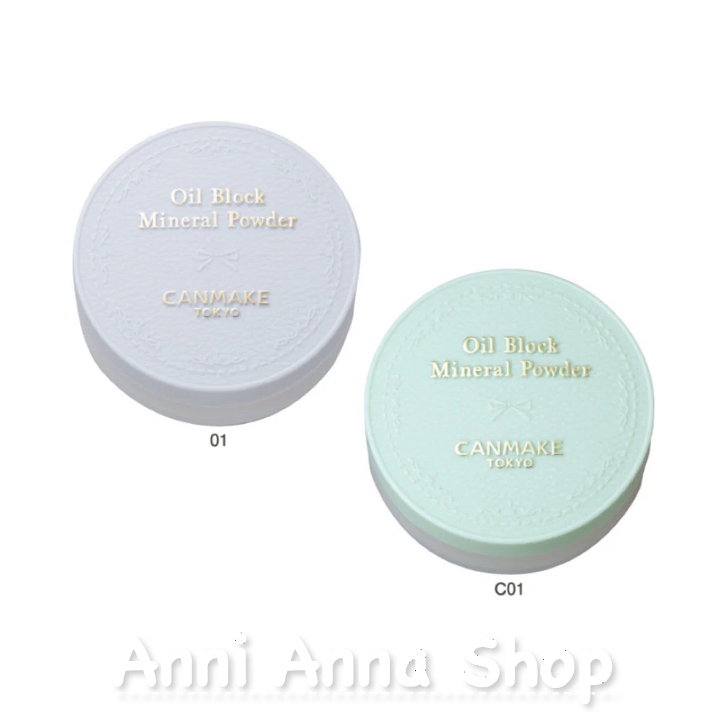 Phấn Phủ Kiềm Dầu Oil Block Mineral Powder Canmake