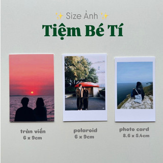 In Ảnh Mini Theo Yêu Cầu - Giấy Lụa Fujii Nhập Khẩu Cao Cấp, Chống Nước Siêu Bền Màu - Đa Dạng Kích Thước