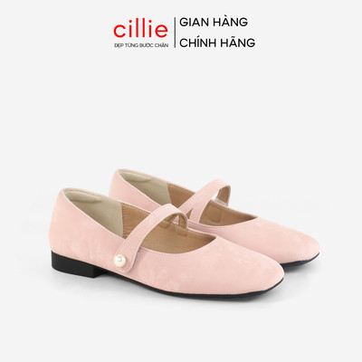 Giày Búp Bê Nữ Cillie Trơn Mềm Màu Pastel Nhẹ Nhàng Lớp Đệm Êm Không Đau Chân Hàng Việt Nam BB15