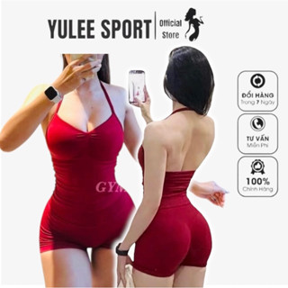 [SEY STRAP TOP - JN MINIMAL NHÚN] Bộ đồ tập gym yoga thể thao cho nữ chất dệt kim kiểu yếm dây YULEE SPORT.
