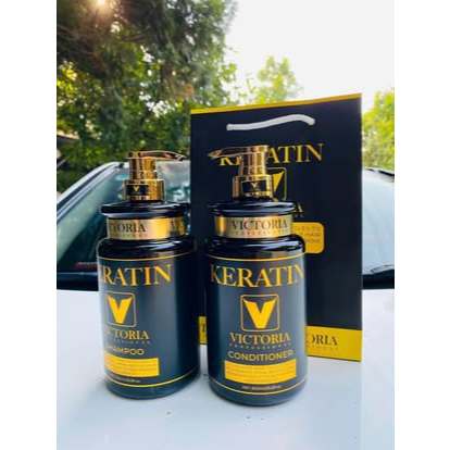 Cặp dầu gội Victoria Keratin dưỡng chất collagen,keratin 800ml