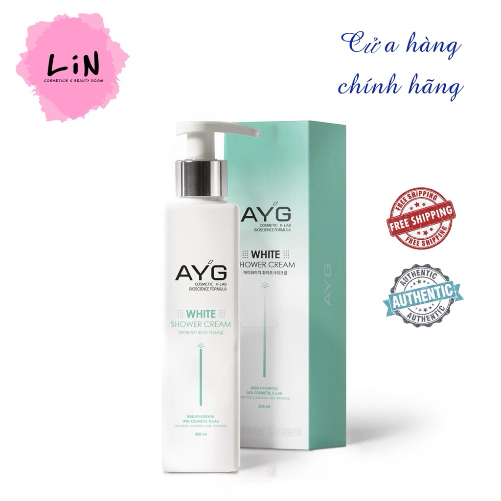 Kem sữa tắm truyền trắng AYG