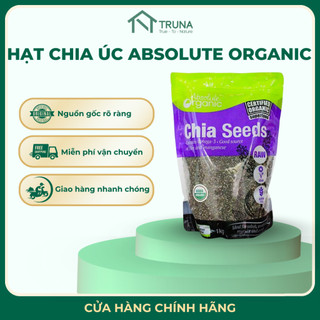  Hạt Chia Úc Absolute Organic Chia Seeds Raw 1Kg 