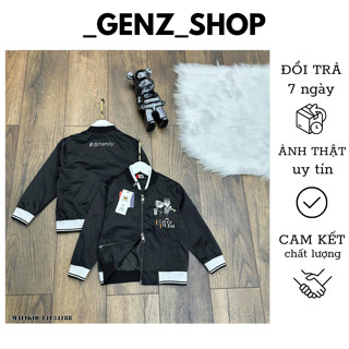  Áo Khoác BomBer Gió Cho Bé Trai 2 Lớp Thêu Hình Phong Cách Boy Phố Siêu Đẹp Hot Trend 2025 