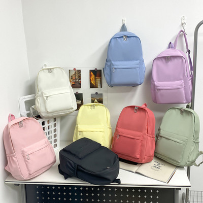 Balo nữ nhỏ gọn đi học thêm thời trang Hàn Quốc vải chống nước đựng laptop 13 inch BAVY FASHION TĐC33CD