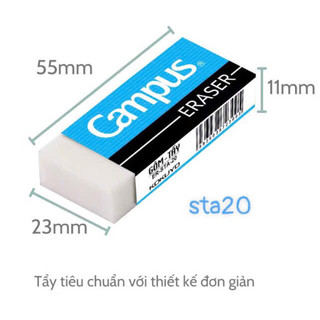 combo 3 viên Tẩy Campus trắng ER-STA-20, ER-STA-30